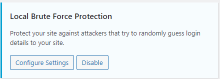 Local Brute Forge Protection I Themes
